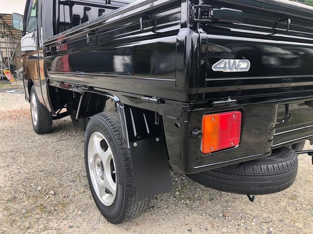 ハイゼットトラック ジャンボ　４ＷＤ　ＭＴ　アルミホイール　エアコン　パワステ　レザーシートカバー新品（38枚目）