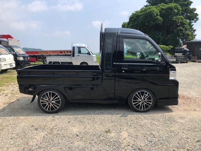 ハイゼットトラック エアコン・パワステ　スペシャル　４ＷＤ　エアコン　パワステ　パワーウインド　トラスタフルエアロ（フロントスポイラー、サイドパネル、サイドステップ、アイライン）　トラスタローフォルム前後フェンダー　トラスタ泥避け（15枚目）