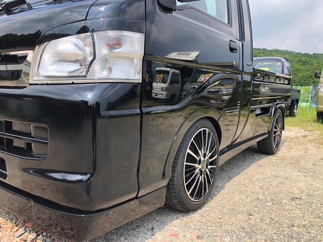 ハイゼットトラック エアコン・パワステ　スペシャル　４ＷＤ　エアコン　パワステ　パワーウインド　トラスタフルエアロ（フロントスポイラー、サイドパネル、サイドステップ、アイライン）　トラスタローフォルム前後フェンダー　トラスタ泥避け（31枚目）