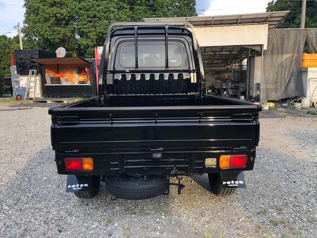 ハイゼットトラック ジャンボ　２ＷＤ　エアコン　パワステ　パワーウインド　トラスタフルエアロ（フロントスポイラー、サイドパネル、サイドステップ、アイライン）　トラスタローフォルム前後フェンダー　トラスタ泥避け　全塗装済み（18枚目）