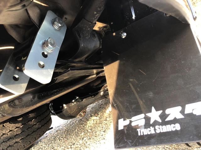 ハイゼットトラック ジャンボ　２ＷＤ　エアコン　パワステ　パワーウインド　トラスタフルエアロ（フロントスポイラー、サイドパネル、サイドステップ、アイライン）　トラスタローフォルム前後フェンダー　トラスタ泥避け　全塗装済み（37枚目）