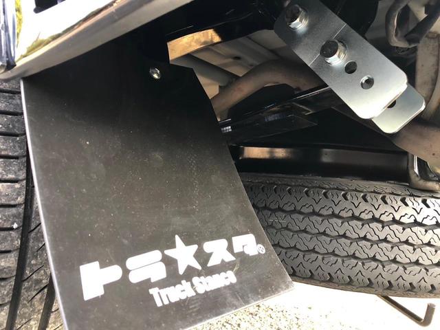 ハイゼットトラック ジャンボ　２ＷＤ　エアコン　パワステ　パワーウインド　トラスタフルエアロ（フロントスポイラー、サイドパネル、サイドステップ、アイライン）　トラスタローフォルム前後フェンダー　トラスタ泥避け　全塗装済み（39枚目）