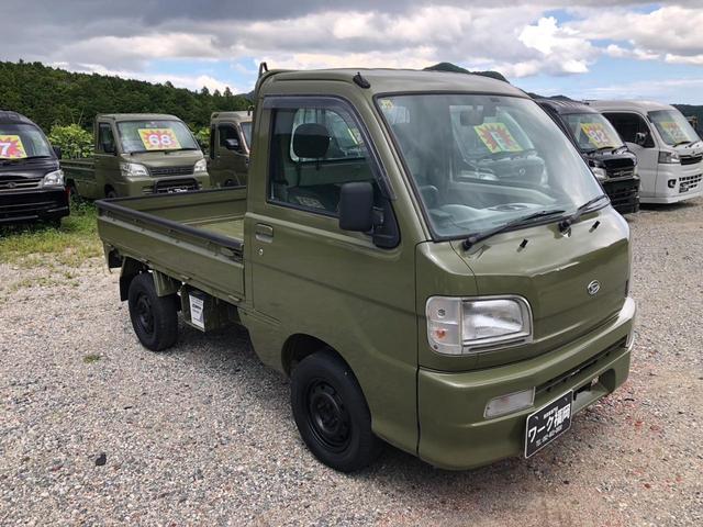 ハイゼットトラック 　２ＷＤ　エアコン　レザーシートカバー新品　軽トラック　ＭＴ　ＥＴＣ　ボディー・フレーム全塗装済み（15枚目）