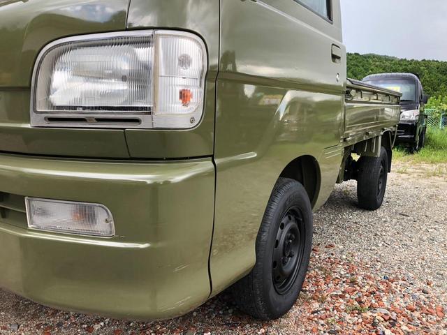 ハイゼットトラック 　２ＷＤ　エアコン　レザーシートカバー新品　軽トラック　ＭＴ　ＥＴＣ　ボディー・フレーム全塗装済み（23枚目）