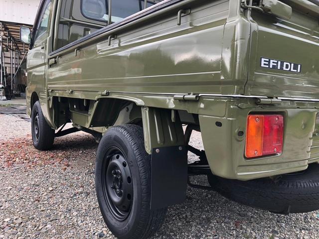 ハイゼットトラック 　２ＷＤ　エアコン　レザーシートカバー新品　軽トラック　ＭＴ　ＥＴＣ　ボディー・フレーム全塗装済み（30枚目）