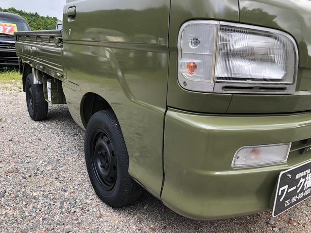 ハイゼットトラック 　２ＷＤ　エアコン　レザーシートカバー新品　軽トラック　ＭＴ　ＥＴＣ　ボディー・フレーム全塗装済み（37枚目）