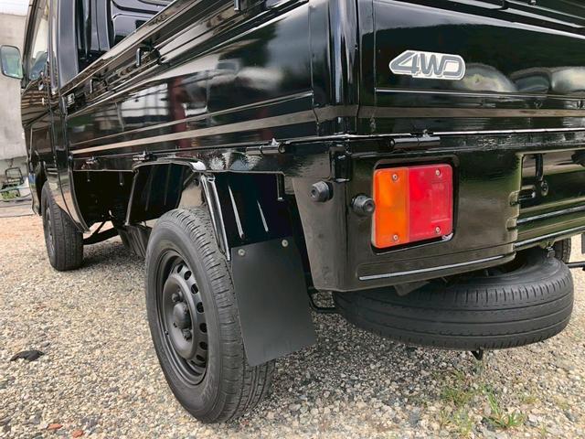 ハイゼットトラック ジャンボ　４ＷＤ　軽トラック　５速ＭＴ　エアコン　パワステ　レザーシートカバー新品　ボディー・フレーム全塗装済み（33枚目）