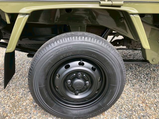 ハイゼットトラック 　４ＷＤ　デフロック付き　ＭＴ　エアコン　レザーシートカバー新品　ボディー・フレーム全塗装済み（36枚目）