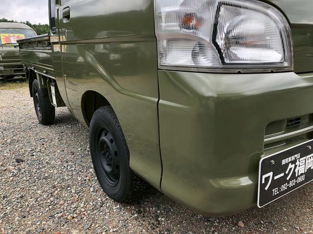 ハイゼットトラック ジャンボ　４ＷＤ　ＡＴ車　エアコン　パワステ　パワーウィンドウ　レザーシートカバー新品（27枚目）