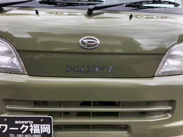 ハイゼットトラック ジャンボ　４ＷＤ　ＡＴ車　エアコン　パワステ　パワーウィンドウ　レザーシートカバー新品（28枚目）