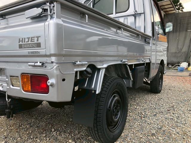 ハイゼットトラック ジャンボ　ＭＴ　エアコン　パワステ　パワーウィンドウ　レザーシートカバー新品（25枚目）