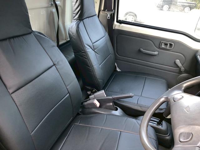 ハイゼットトラック ジャンボ 4WD AT車 エアコン パワステ パワーウインドウ オートマ レザーシートカバー新品 ボディー・フレーム全塗装済み(10枚目)