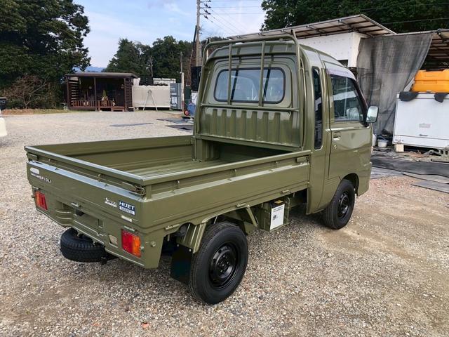 ハイゼットトラック ジャンボ 4WD AT車 エアコン パワステ パワーウインドウ オートマ レザーシートカバー新品 ボディー・フレーム全塗装済み(15枚目)