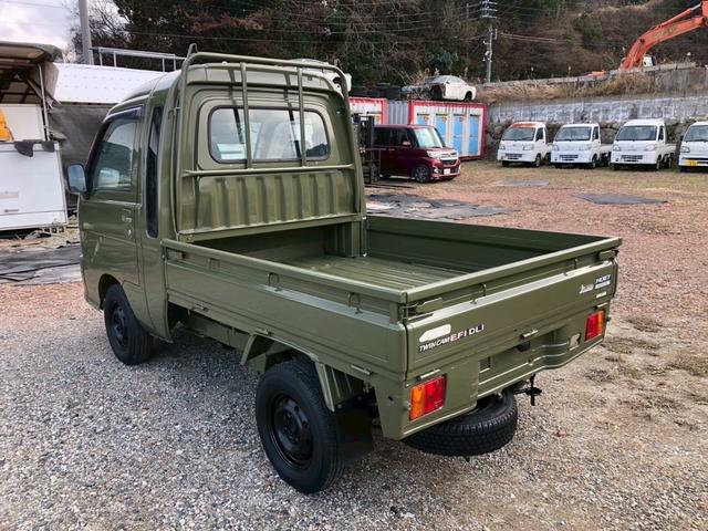 ハイゼットトラック ジャンボ 4WD AT車 エアコン パワステ パワーウインドウ オートマ レザーシートカバー新品 ボディー・フレーム全塗装済み(17枚目)