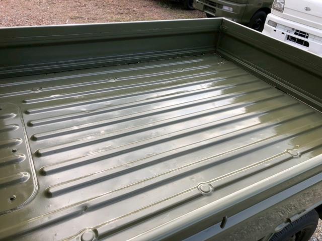 ハイゼットトラック ジャンボ 4WD AT車 エアコン パワステ パワーウインドウ オートマ レザーシートカバー新品 ボディー・フレーム全塗装済み(30枚目)