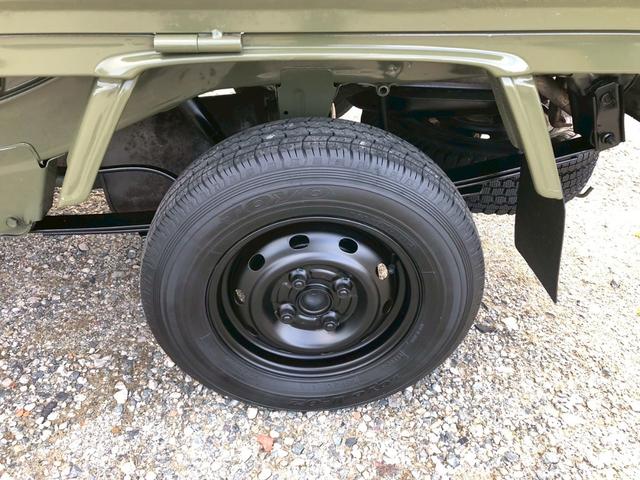 ハイゼットトラック ジャンボ 4WD AT車 エアコン パワステ パワーウインドウ オートマ レザーシートカバー新品 ボディー・フレーム全塗装済み(36枚目)