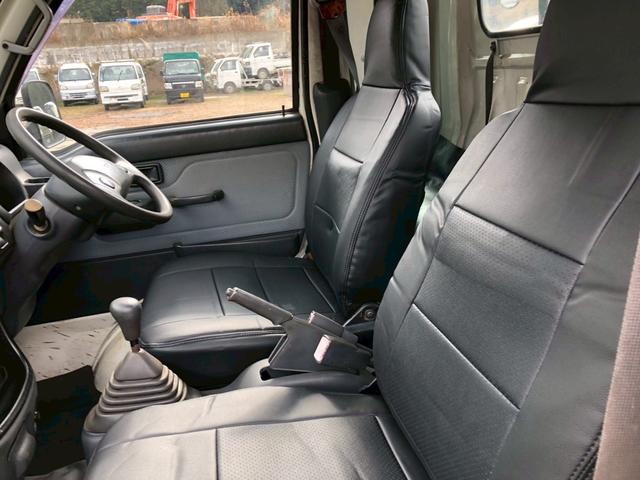 ハイゼットトラック ジャンボ 5速MT エアコン パワステ パワーウィンドウ レザーシートカバー タイミングベルト交換済み ボディー&フレーム全塗装済み 軽トラック(10枚目)