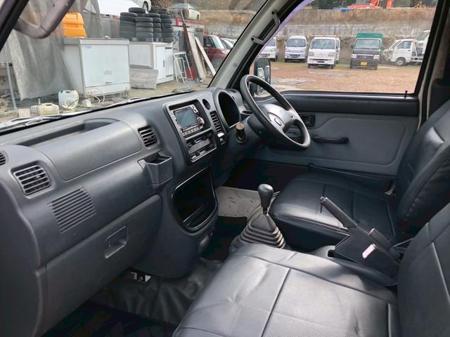 ハイゼットトラック ジャンボ 5速MT エアコン パワステ パワーウィンドウ レザーシートカバー タイミングベルト交換済み ボディー&フレーム全塗装済み 軽トラック(27枚目)