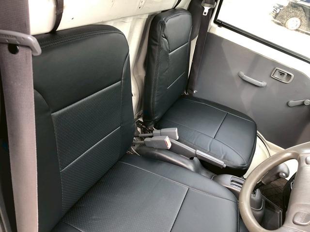 ハイゼットトラック 　ＡＴ車　２ＷＤ　エアコン　オートマ　レザーシートカバー新品　タイミングベルト交換済み　ボディー＆フレーム全塗装済み　軽トラック（4枚目）