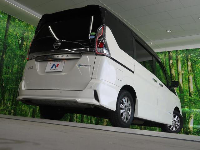 e-パワー ハイウェイスターV 禁煙車 純正9型ナビ 10型フリップダウンモニター セーフティパックB 両側電動ドア 全周囲カメラ 衝突軽減/レーダークルーズ LEDヘッド/オートハイビーム Bluetooth接続 ドラレコ ETC(24枚目)