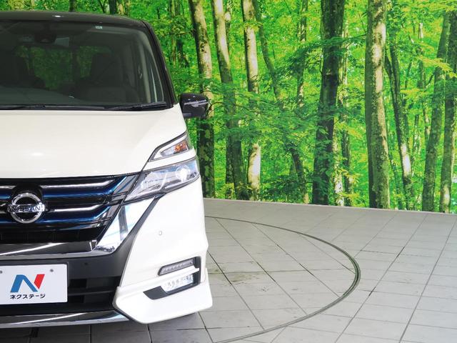 e-パワー ハイウェイスターV 禁煙車 純正9型ナビ 10型フリップダウンモニター セーフティパックB 両側電動ドア 全周囲カメラ 衝突軽減/レーダークルーズ LEDヘッド/オートハイビーム Bluetooth接続 ドラレコ ETC(30枚目)