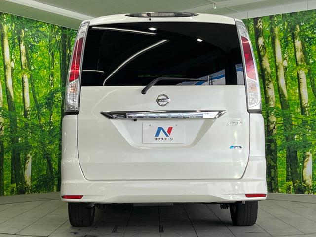 ハイウェイスター Vエアロセレクション 特別仕様車 禁煙 後席モニター 純正ナビ 両側電動ドア ETC Bluetooth接続 フルセグ クルコン バックカメラ HIDヘッド オートライト LEDフロントフォグ スマートキー オートエアコン(18枚目)