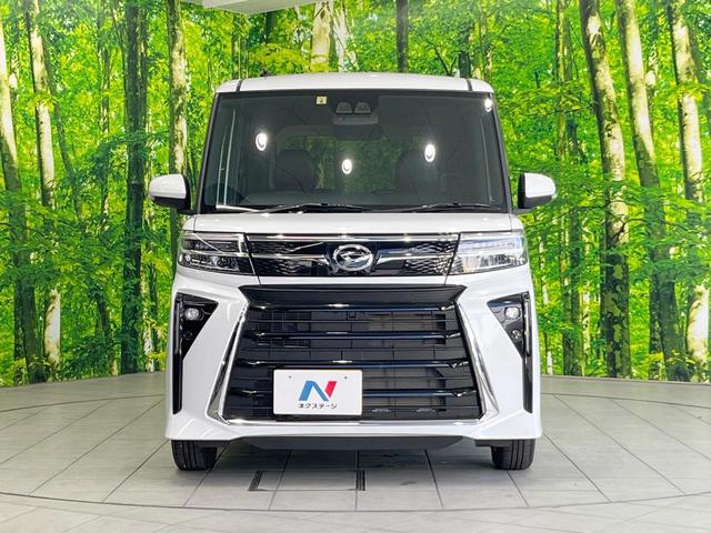 タント カスタムＸ　届出済未使用車　両側電動ドア　衝突被害軽減システム　ハーフレザーシート　コーナーセンサー　スマートキー　ＬＥＤヘッド　オートライト　オートエアコン　純正１４インチアルミ　ＬＥＤフォグ（15枚目）