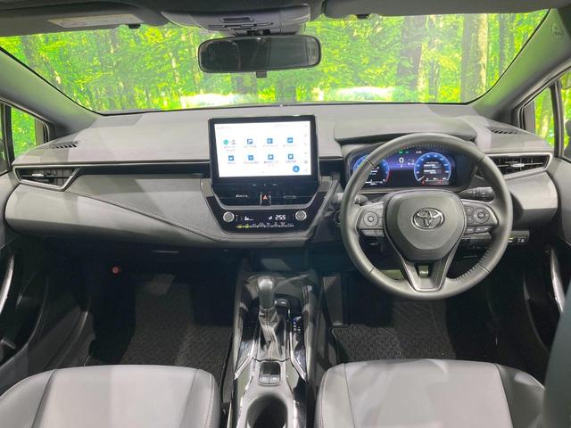 カローラツーリング ダブルバイビー　純正１０．５型ディスプレイオーディオ　バックカメラ　衝突被害軽減システム　レーダークルーズ　禁煙車　ハーフレザーシート　コーナーセンサー　スマートキー　ＬＥＤヘッド　ＥＴＣ２．０　オートハイビーム（2枚目）