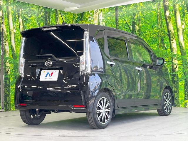 ムーヴ カスタム　Ｘリミテッド　ＳＡＩＩＩ　純正ＳＤナビ　バックカメラ　衝突被害軽減システム　禁煙車　シートヒーター　ドラレコ　スマートキー　ＬＥＤヘッド　オートハイビーム　オートライト　オートエアコン　純正１４インチアルミ（17枚目）