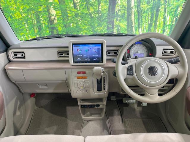 アルトラパン Ｘ　純正ＳＤナビ　バックカメラ　衝突被害軽減システム　禁煙車　コーナーセンサー　スマートキー　ＬＥＤヘッド　ビルトインＥＴＣ　オートハイビーム　オートライト　オートエアコン　純正１４インチアルミ（2枚目）