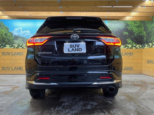 ハリアー プレミアム　禁煙車　モデリスタエアロ　ＢＩＧ－Ｘ１０型ナビ　バックカメラ　セーフティセンス　レーダークルーズ　パワーバックドア　シーケンシャルターンランプ　純正１８インチアルミ　ウッドコンビステアリング　ＥＴＣ（15枚目）