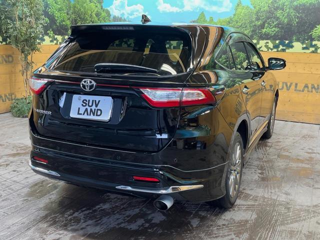 ハリアー プレミアム　禁煙車　モデリスタエアロ　ＢＩＧ－Ｘ１０型ナビ　バックカメラ　セーフティセンス　レーダークルーズ　パワーバックドア　シーケンシャルターンランプ　純正１８インチアルミ　ウッドコンビステアリング　ＥＴＣ（17枚目）
