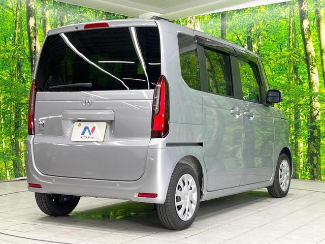 Ｎ－ＢＯＸ ベースグレード　電動スライドドア　バックカメラ　衝突被害軽減システム　レーダークルーズ　禁煙車　コーナーセンサー　スマートキー　ＬＥＤヘッド　車線逸脱警報　オートライト　オートエアコン　Ｂｌｕｅｔｏｏｔｈ（17枚目）