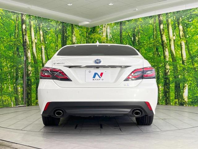 クラウンハイブリッド S スポーツスタイル 純正ナビ バックカメラ 衝突被害軽減システム レーダークルーズ 禁煙車 レザーシート 前席シートエアコン コーナーセンサー スマートキー LEDヘッド ビルトインETC 車線逸脱警報 オートライト(15枚目)