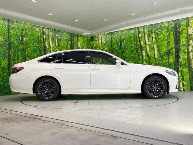 クラウンハイブリッド S スポーツスタイル 純正ナビ バックカメラ 衝突被害軽減システム レーダークルーズ 禁煙車 レザーシート 前席シートエアコン コーナーセンサー スマートキー LEDヘッド ビルトインETC 車線逸脱警報 オートライト(27枚目)