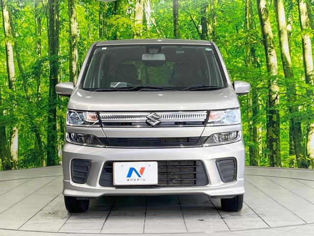 ワゴンR ハイブリッドFX リミテッド SDナビ バックカメラ 衝突被害軽減システム 禁煙車 ドラレコ スマートキー LEDヘッド ETC 車線逸脱警報 オートライト オートエアコン 純正15インチアルミ Bluetooth CD(14枚目)
