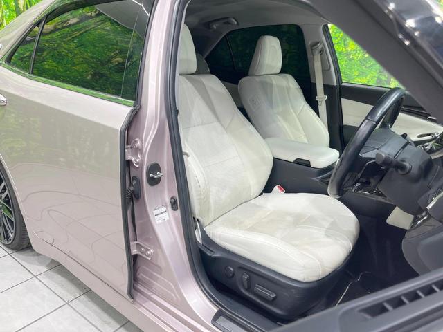 クラウン アスリートＳ－Ｔ　バックカメラ　禁煙車　レザーシート　前席シートエアコン　コーナーセンサー　スマートキー　ＬＥＤヘッド　ビルトインＥＴＣ　クルコン　車線逸脱警報　オートライト　オートエアコン　純正１８インチアルミ（8枚目）