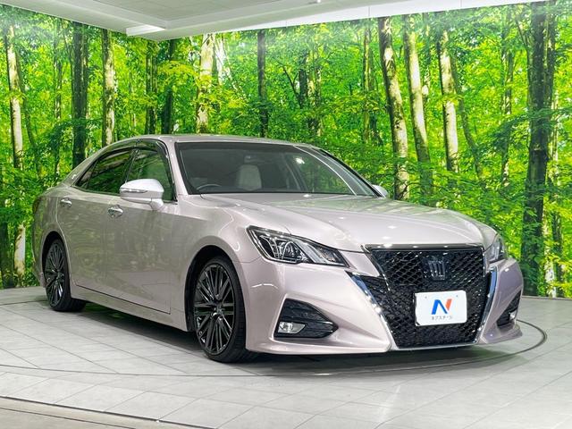 クラウン アスリートＳ－Ｔ　バックカメラ　禁煙車　レザーシート　前席シートエアコン　コーナーセンサー　スマートキー　ＬＥＤヘッド　ビルトインＥＴＣ　クルコン　車線逸脱警報　オートライト　オートエアコン　純正１８インチアルミ（15枚目）