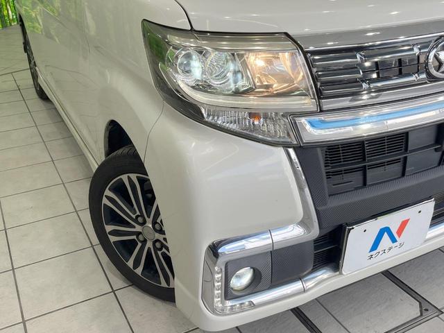 タント カスタムRS トップエディションSAII 純正SDナビ 衝突被害軽減システム 両側電動ドア バックカメラ スマートキー LEDヘッド ETC ハーフレザーシート オートライト オートエアコン 純正15インチアルミ Bluetooth(12枚目)