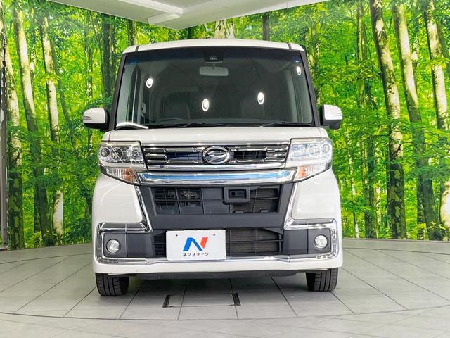 タント カスタムRS トップエディションSAII 純正SDナビ 衝突被害軽減システム 両側電動ドア バックカメラ スマートキー LEDヘッド ETC ハーフレザーシート オートライト オートエアコン 純正15インチアルミ Bluetooth(14枚目)