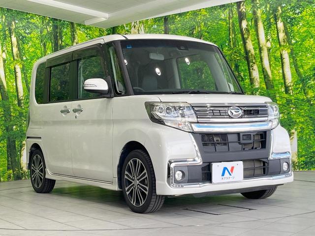 タント カスタムRS トップエディションSAII 純正SDナビ 衝突被害軽減システム 両側電動ドア バックカメラ スマートキー LEDヘッド ETC ハーフレザーシート オートライト オートエアコン 純正15インチアルミ Bluetooth(16枚目)