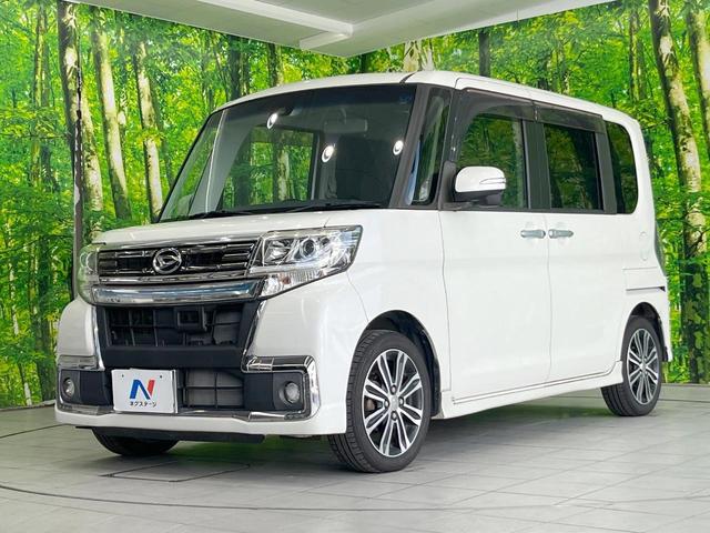 タント カスタムRS トップエディションSAII 純正SDナビ 衝突被害軽減システム 両側電動ドア バックカメラ スマートキー LEDヘッド ETC ハーフレザーシート オートライト オートエアコン 純正15インチアルミ Bluetooth(50枚目)