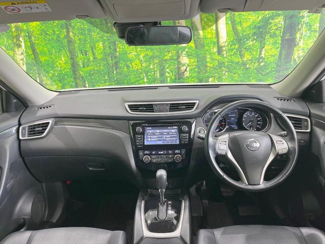 エクストレイル 20X ハイブリッド エマージェンシーブレーキP 純正SDナビ 全周囲カメラ 衝突被害軽減システム 禁煙車 電動リアゲート コーナーセンサー スマートキー LEDヘッド ビルトインETC クルコン オートライト デュアルエアコン(2枚目)