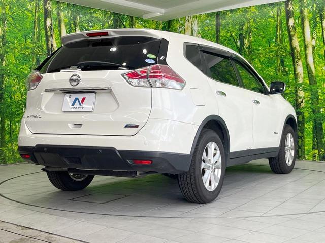 エクストレイル 20X ハイブリッド エマージェンシーブレーキP 純正SDナビ 全周囲カメラ 衝突被害軽減システム 禁煙車 電動リアゲート コーナーセンサー スマートキー LEDヘッド ビルトインETC クルコン オートライト デュアルエアコン(17枚目)