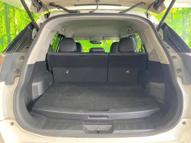 エクストレイル 20X ハイブリッド エマージェンシーブレーキP 純正SDナビ 全周囲カメラ 衝突被害軽減システム 禁煙車 電動リアゲート コーナーセンサー スマートキー LEDヘッド ビルトインETC クルコン オートライト デュアルエアコン(57枚目)