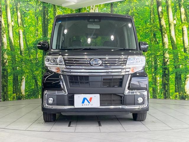 タント カスタムX トップエディションSAIII 電動スライドドア 純正SDナビ バックカメラ 衝突被害軽減システム 禁煙車 ハーフレザーシート シートヒーター スマートキー LEDヘッド オートハイビーム オートライト オートエアコン(15枚目)