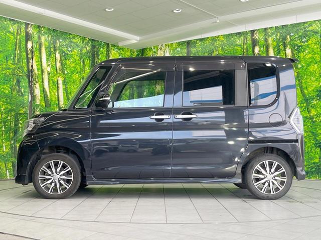 タント カスタムX トップエディションSAIII 電動スライドドア 純正SDナビ バックカメラ 衝突被害軽減システム 禁煙車 ハーフレザーシート シートヒーター スマートキー LEDヘッド オートハイビーム オートライト オートエアコン(23枚目)