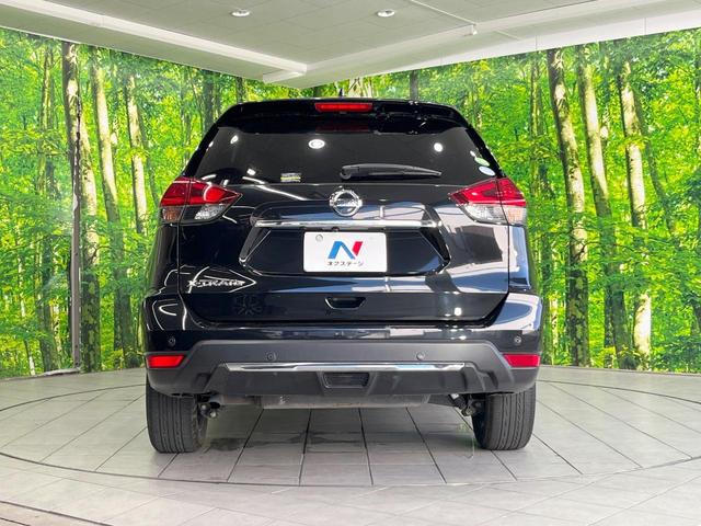 エクストレイル 20X 純正SDナビ 衝突被害軽減システム バックカメラ 電動リアゲート ハーフレザーシート コーナーセンサー スマートキー オートエアコン 純正18インチアルミ Bluetooth CD(15枚目)