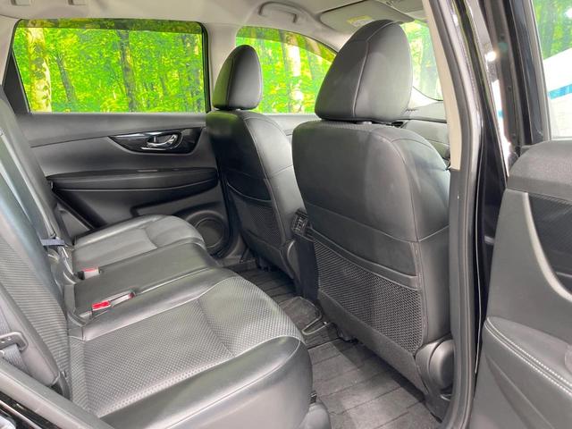 エクストレイル 20X 純正SDナビ 衝突被害軽減システム バックカメラ 電動リアゲート ハーフレザーシート コーナーセンサー スマートキー オートエアコン 純正18インチアルミ Bluetooth CD(50枚目)