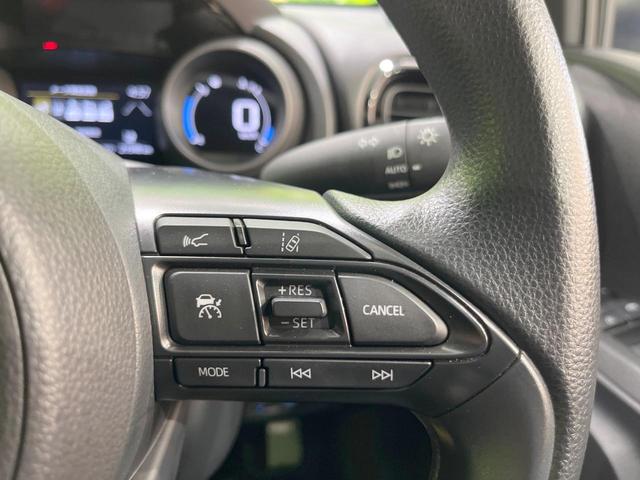 ヤリス ハイブリッドG バックカメラ 衝突被害軽減システム レーダークルーズ 禁煙車 ドラレコ コーナーセンサー スマートキー LEDヘッド ビルトインETC 車線逸脱警報 オートライト オートエアコン Bluetooth(35枚目)